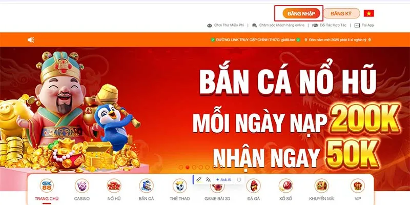 Đăng nhập GK88 dễ mắc những lỗi gì?